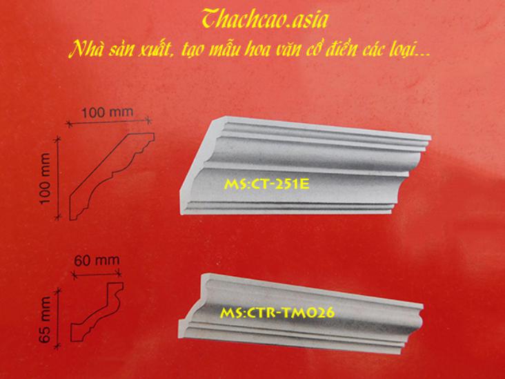 sản xuất phào chỉ tại tphcm ctr-tm026